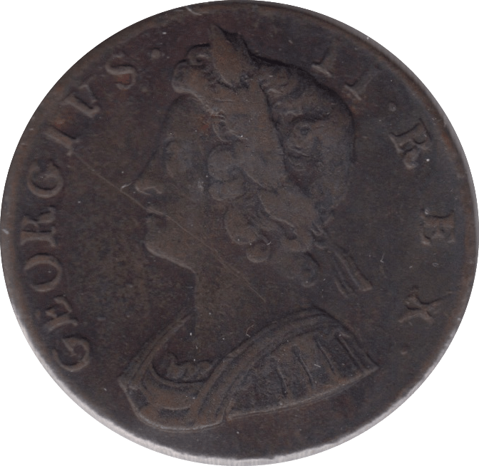 1733 HALFPENNY ( GF ) - Halfpenny - Cambridgeshire Coins