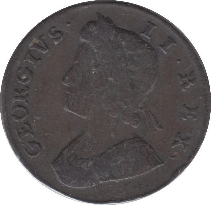 1733 HALFPENNY ( GF ) - HALFPENNY - Cambridgeshire Coins
