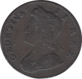 1733 HALFPENNY ( GF ) - HALFPENNY - Cambridgeshire Coins