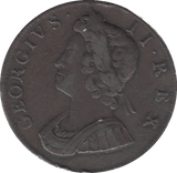 1733 HALFPENNY (GVF) - HALFPENNY - Cambridgeshire Coins