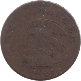 1733 HALFPENNY ISLE OF MAN - WORLD COINS - Cambridgeshire Coins