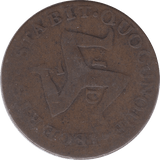 1733 HALFPENNY ISLE OF MAN - WORLD COINS - Cambridgeshire Coins
