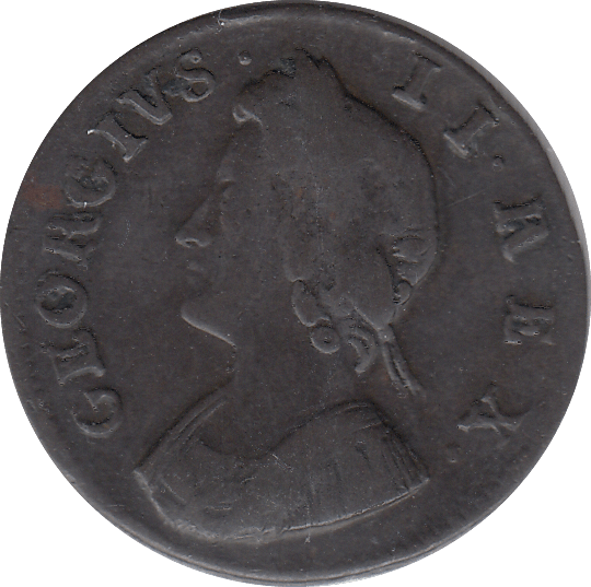 1734 FARTHING ( GF ) - FARTHING - Cambridgeshire Coins