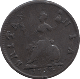 1734 FARTHING ( GF ) - FARTHING - Cambridgeshire Coins