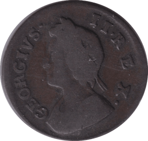 1734 FARTHING ( NF ) - FARTHING - Cambridgeshire Coins