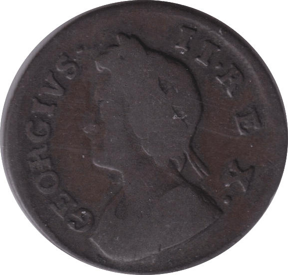 1734 FARTHING ( NF ) - FARTHING - Cambridgeshire Coins