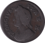 1734 FARTHING ( NF ) - FARTHING - Cambridgeshire Coins
