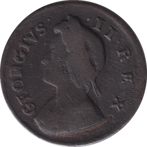 1735 FARTHING ( GF ) - FARTHING - Cambridgeshire Coins