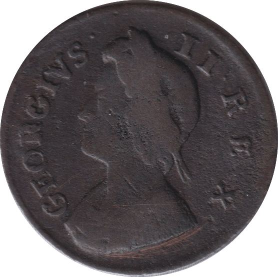 1735 FARTHING ( GF ) - FARTHING - Cambridgeshire Coins