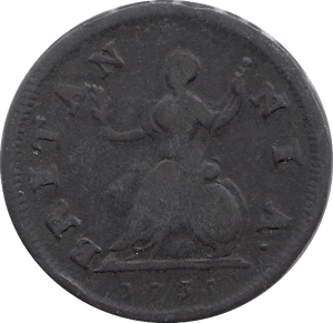 1735 FARTHING ( GF ) - FARTHING - Cambridgeshire Coins