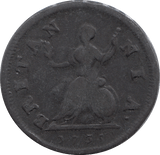 1735 FARTHING ( GF ) - FARTHING - Cambridgeshire Coins