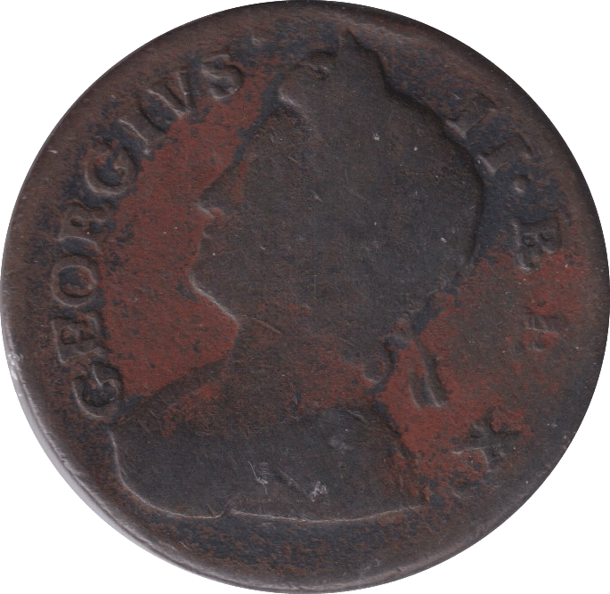 1735 HALFPENNY ( FINE ) - HALFPENNY - Cambridgeshire Coins