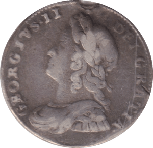 1735 MAUNDY THREEPENCE ( FINE ) - MAUNDY THREEPENCE - Cambridgeshire Coins