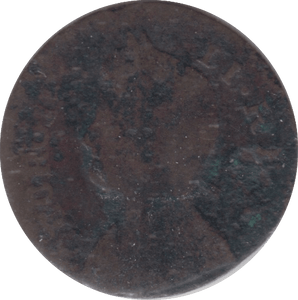 1736 FARTHING ( FINE ) - FARTHING - Cambridgeshire Coins