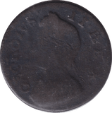 1736 FARTHING ( FINE ) - FARTHING - Cambridgeshire Coins