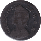1736 FARTHING ( FINE ) - FARTHING - Cambridgeshire Coins