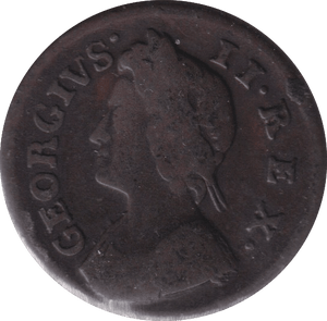 1736 FARTHING ( VF ) - FARTHING - Cambridgeshire Coins