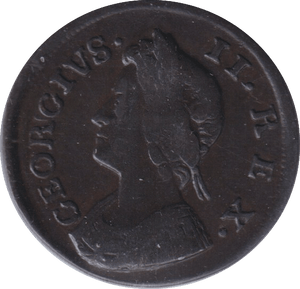1736 FARTHING ( VF ) - FARTHING - Cambridgeshire Coins