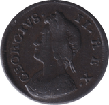 1736 FARTHING ( VF ) - FARTHING - Cambridgeshire Coins