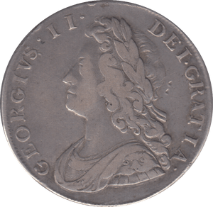 1736 HALFCROWN ( GF ) - HALFCROWN - Cambridgeshire Coins