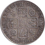 1736 HALFCROWN ( GVF ) - HALFCROWN - Cambridgeshire Coins