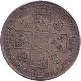 1736 HALFCROWN ( GVF ) - HALFCROWN - Cambridgeshire Coins