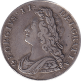 1736 HALFCROWN ( GVF ) - HALFCROWN - Cambridgeshire Coins