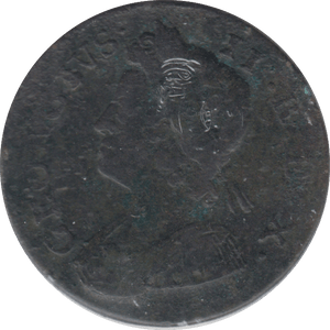 1736 HALFPENNY ( FINE ) - HALFPENNY - Cambridgeshire Coins