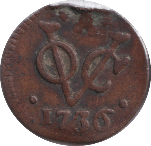 1736 ONE DUIT ZEELAND - WORLD COINS - Cambridgeshire Coins