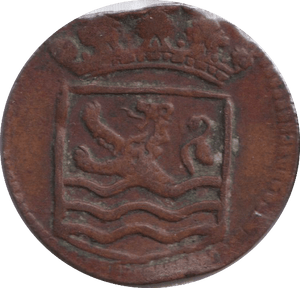 1736 ONE DUIT ZEELAND - WORLD COINS - Cambridgeshire Coins