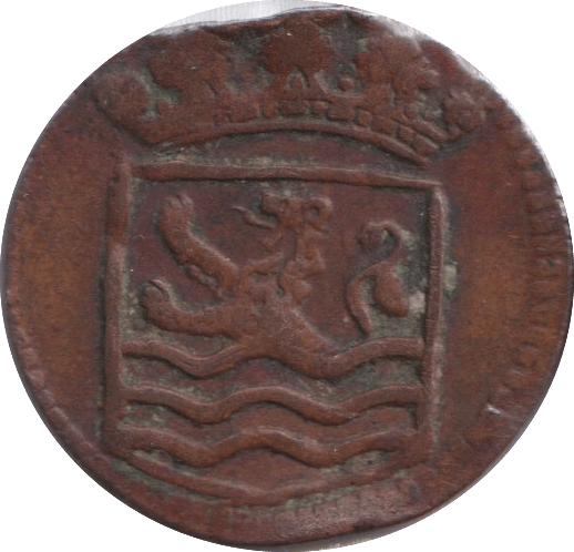 1736 ONE DUIT ZEELAND - WORLD COINS - Cambridgeshire Coins
