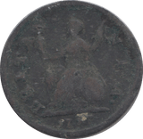 1737 FARTHING ( FINE ) - FARTHING - Cambridgeshire Coins
