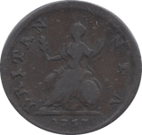 1737 FARTHING ( GF ) - FARTHING - Cambridgeshire Coins