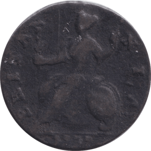 1737 HALFPENNY ( FINE ) - HALFPENNY - Cambridgeshire Coins
