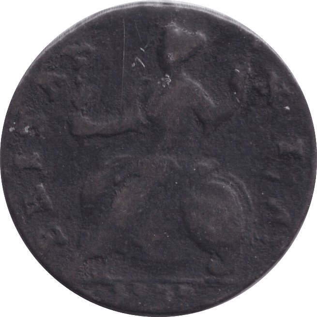 1737 HALFPENNY ( FINE ) - HALFPENNY - Cambridgeshire Coins