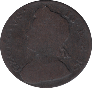 1737 HALFPENNY ( FINE ) - HALFPENNY - Cambridgeshire Coins
