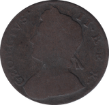 1737 HALFPENNY ( FINE ) - HALFPENNY - Cambridgeshire Coins