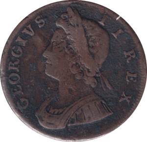 1737 HALFPENNY ( GF ) - HALFPENNY - Cambridgeshire Coins