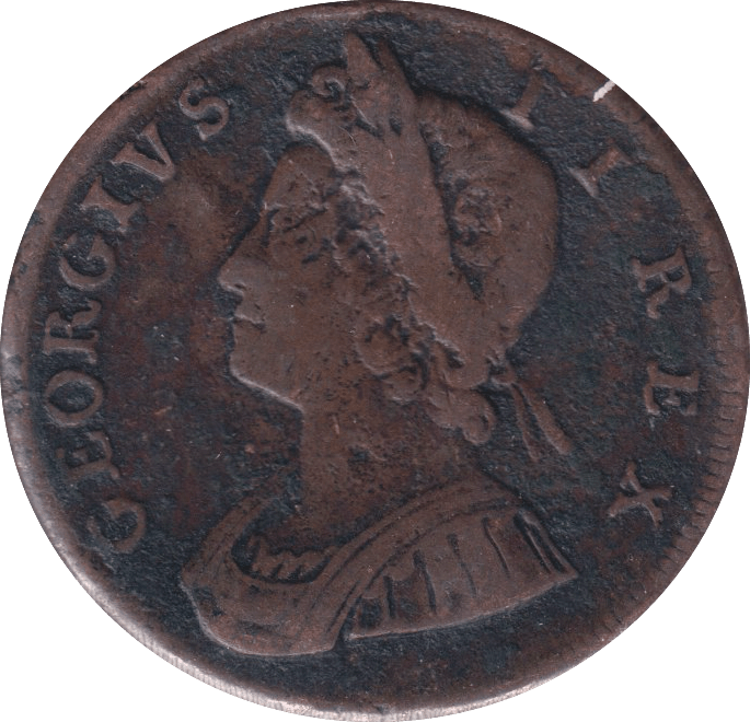 1737 HALFPENNY ( GF ) - HALFPENNY - Cambridgeshire Coins