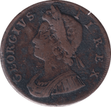 1737 HALFPENNY ( GF ) - HALFPENNY - Cambridgeshire Coins