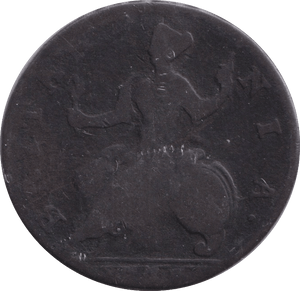 1737 HALFPENNY ( NF ) - HALFPENNY - Cambridgeshire Coins