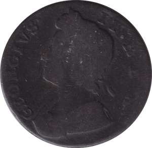 1737 HALFPENNY ( NF ) - HALFPENNY - Cambridgeshire Coins
