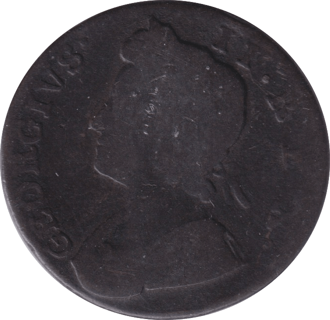 1737 HALFPENNY ( NF ) - HALFPENNY - Cambridgeshire Coins