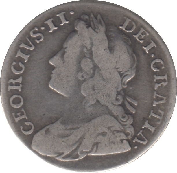 1737 SHILLING ( FINE ) - SHILLING - Cambridgeshire Coins