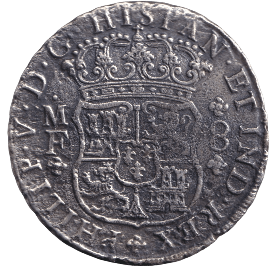 1737 SILVER 8 REALES MEXICO SPANISH COLONY - SILVER WORLD COINS - Cambridgeshire Coins