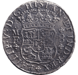 1737 SILVER 8 REALES MEXICO SPANISH COLONY - SILVER WORLD COINS - Cambridgeshire Coins
