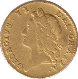 1738 GOLD HALF GUINEA ( VF ) - GUINEAS - Cambridgeshire Coins