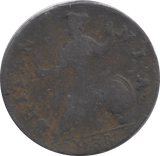 1738 HALFPENNY ( NF ) - HALFPENNY - Cambridgeshire Coins