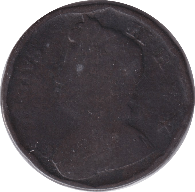 1738 HALFPENNY ( NF ) - HALFPENNY - Cambridgeshire Coins