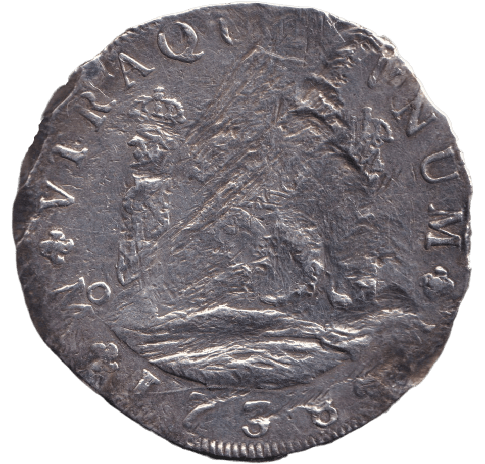 1738 SILVER 8 REALES MEXICO SPANISH COLONY - SILVER WORLD COINS - Cambridgeshire Coins